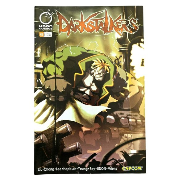 Darkstalkers Comic Book #2B #3B #4B #5A Gothic Terror Anime Vampire Capcom - Picture 5 of 6